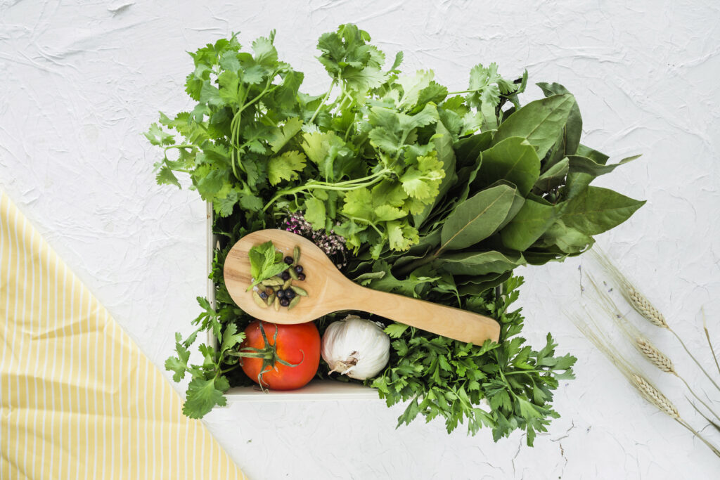 Leafy Vegetables for healthy hair