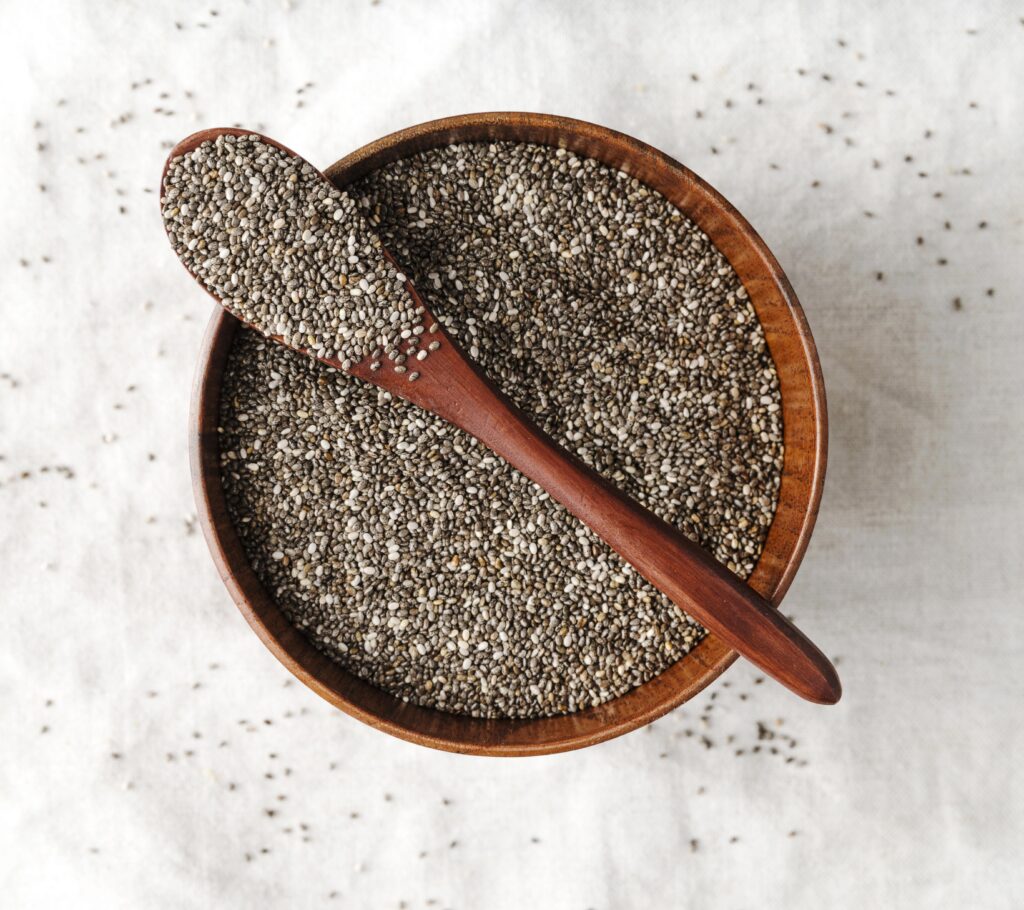 Chia seeds for healthy hair