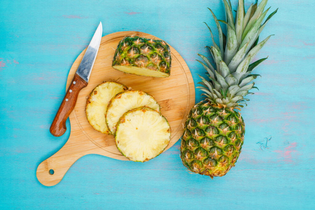 alt" pineapple for healthy hair"